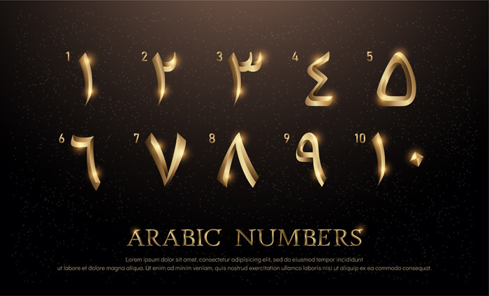 فونت اعداد فارسی